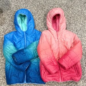 Eddie Bauer Kids Reversible Hooded Puffer Jacket